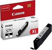 Tinta Canon CLI-571 XL , CLI-571 XL BK